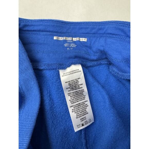 Tommy Hilfiger 2010-era Joggers Logo Blue Red Low Rise Sporty Athleisure Small - Picture 2 of 9
